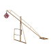 All Seasons Equipment 102005 - 12" Gin Wheel (Accessory for 300 lb Hand Hoists) - ASE-102005