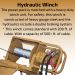 All Seasons Equipment 102103 - 2000 lb Hydraulic Swing Hoist