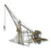 All Seasons Equipment 102103 - 2000 lb Hydraulic Swing Hoist - ASE-102103