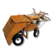 All Seasons Equipment 105000 36" Wheels-Under Gravel Spreader - ASE-105000