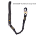 Arc Flash Shock Absorbing Stretch Lanyard - Single Leg - Web Loop