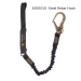 Arc Flash Shock Absorbing Stretch Lanyard - Single Leg - Web Loop