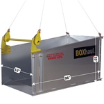 BOXhaul Construction Dump Box gravel, hoisting, bucket