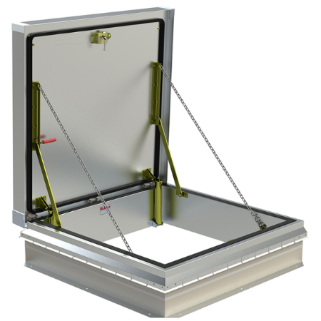 Bilco F-50TB - 48x48 - Thermally Broken Roof Hatch