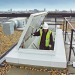 Bilco L-50 - Aluminum Roof Hatch - 30x96