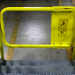 BlueWater Manufacturer - GuardDog Self-Closing Industrial Safety Gate, Powder Coated Yellow