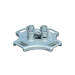 Bluewater Manufacturing #300037 SafetyRail 2000 Galvanized Base - BWM-300037