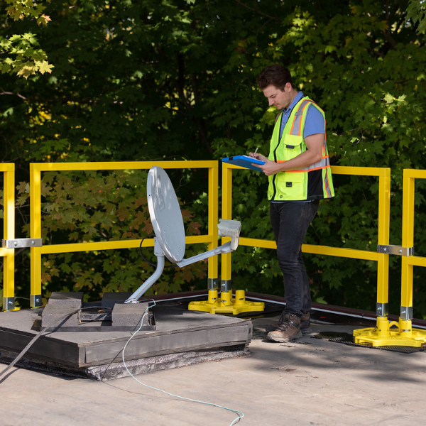 Bluewater Manufacturing - Fiberglass Safety Rail 2000