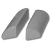 ChemLink, F1304P ChemCurb 6 In. Straights - Carton of 8 - CHE-F1304P