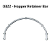 Chutes International 0322 DuraChute Hopper Retainer Bar