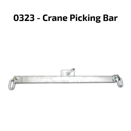 Chutes International 0323 - DuraChute Crane Picking Bar