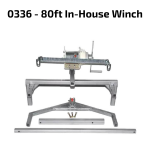  Chutes International 0336 - DuraChute 80 ft In House Manual Winch