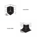 *Clearance* Portals Plus Premolded Corners - 52020, 51030, 52030 - 