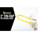 Coleman Cable, #2882 2 ft. 12/3 (Lighted) Yellow Jacket / 3-Conductor Power Block - 242-2882