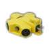 Coleman Cable 997362 - Yellow Jacket Five Outlet Adapter, 15-Amp - 242-997362