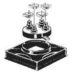 Portals Plus 32035, Curb Cover w/481 Cap, Tan 32035, POR-32035, curb cover with C-481 cap, 8? collared opening, molded sealing ring, EPDM cap, Snaplock clamps, four 3/8?–1? pipes