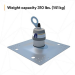 DBI-SALA, #2100139 Roof Top Anchor For Standard Membrane Roofs - 342-2100139