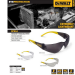  DeWalt DPG54-2D - Protector Safety Glasses, Smoke