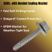  DeWALT Drillit ® Self-Drilling Metal Screws – Hex Head 100/Packs