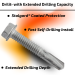 DeWALT Drilit® Extended-Capacity Self-Drilling Screws (Hex Washer) | Stalgard® | #12-24 & 1/4-20