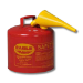 Eagle 1020R Type I Safety Gas Can - 5 Gallon with F-15 Funnel - 330-1020R