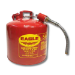 Eagle 1030R Type II Safety Gas Can - 5 Gallon with Flexible Metal Spout - 330-1030R