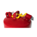 Eagle 1030R Type II Safety Gas Can - 5 Gallon with Flexible Metal Spout - 330-1030R