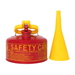Eagle, #1005 Type I Safety Can 1 Gal. Red with F-15 Funnel - 330-1005