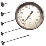 Equipment Thermometer - Model E - 3" Dial 363-1050, 363-1060, 363-1090, 363-1110, 363-1130, thermometer, equipment thermometer, tank thermometer, 
