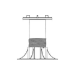 MRP Supports - Eterno Adjustable Pedestal Paver Supports SE5 6.75" - 8.5"