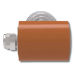 Everhard MR05029 - 1-7/16 in. x 1-3/4 in. Silicone Roller w/Cushion Grip - 367-1059