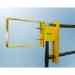 Fabenco A Series - Self-Closing Safety Gate, Powder Coat Safety Yellow