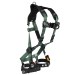 FallTech FT-1910-FD - 2D Climbing Non-Belted Full Body Harness, Tongue Buckle Leg Adjustment
