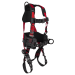 FallTech 7078C - Tradesman® Pro 3D - Construction Belted Full Body Harness - Tongue Buckle Leg Adjustments