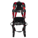 FallTech 7078C - Tradesman® Pro 3D - Construction Belted Full Body Harness - Tongue Buckle Leg Adjustments