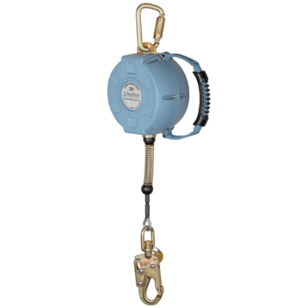 FallTech 727630C - Contractor C Class 1 SRL w/ 30' Galvanized Cable & Anchorage Carabiner