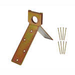 FallTech 7444 - Single-Use Wood Roof Anchor w/ Nails FALLTECH, 7444, SINGLE-USE, WOOD ROOF ANCHOR, INCLUDES NAILS