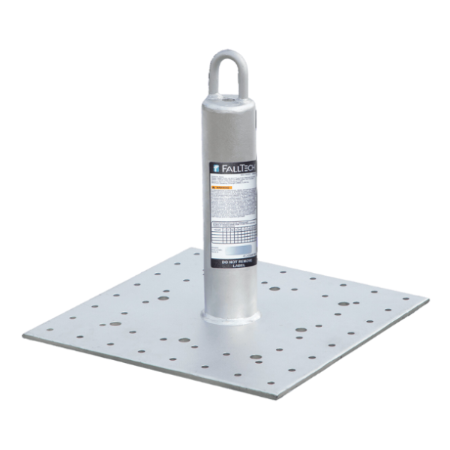 FallTech 78012WCSWE - Post Anchor - w/ Welded-Eye for Wood - Concrete & Steel