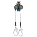FallTech 8' CTX™ - Cable Class 2 Leading Edge Personal SRL-P - Twin Leg