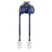FallTech 8' FT-X™ - EdgeCore™ - Class 2 Leading Edge - Personal SRL-P - Twin-Leg w/ Speedlink