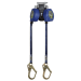 FallTech 8' FT-X™ - EdgeCore™ - Class 2 Leading Edge - Personal SRL-P - Twin-Leg w/ Speedlink
