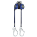 FallTech 8' FT-X™ - EdgeCore™ - Class 2 Leading Edge - Personal SRL-P - Twin-Leg w/ Speedlink