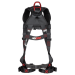  FallTech 8143B - FT-Iron™ 1D Standard Non-Belted Full Body Harness - Tongue Buckle Leg Adjustment - Large Pad