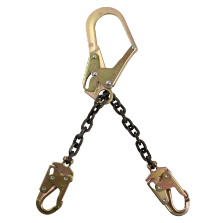  FallTech 8250LT - 21' Standard-Duty Rebar Positioning Assembly w/ Chain & Non-Swivel Rebar Hook