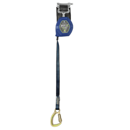 FallTech 84108SP8 - 8' FT-X™ EdgeCore™ - Tie-Back Class 2 Leading Edge Personal SRL-P - Single-Leg
