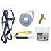FallTech 8592A - Roofer's Kit w/ Single-use Anchor & Manual Rope Adjuster - FALLTECH-8592A
