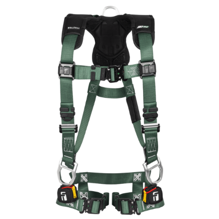 FallTech FT-1910™ 3D Standard Non-Belted Full Body Harness, Quick-Connect Leg Adjustment