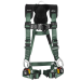 FallTech FT-1910™ - 4D Climbing Non-Belted Full Body Harness, Quick-Connect Leg Adjustment
