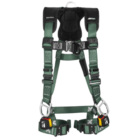 FallTech FT-1910™ - 4D Climbing Non-Belted Full Body Harness, Quick-Connect Leg Adjustment
