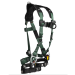 FallTech FT-1910™ - 4D Climbing Non-Belted Full Body Harness, Tongue Buckle Leg Adjustment